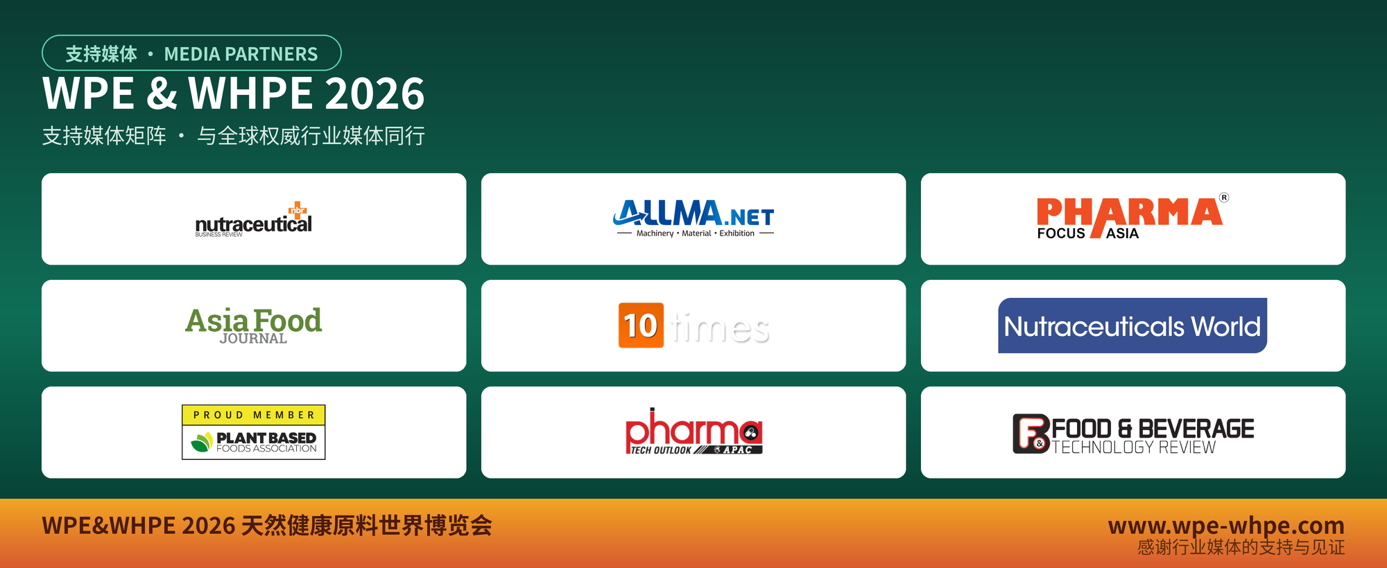 海外推广资料 / 媒体矩阵图